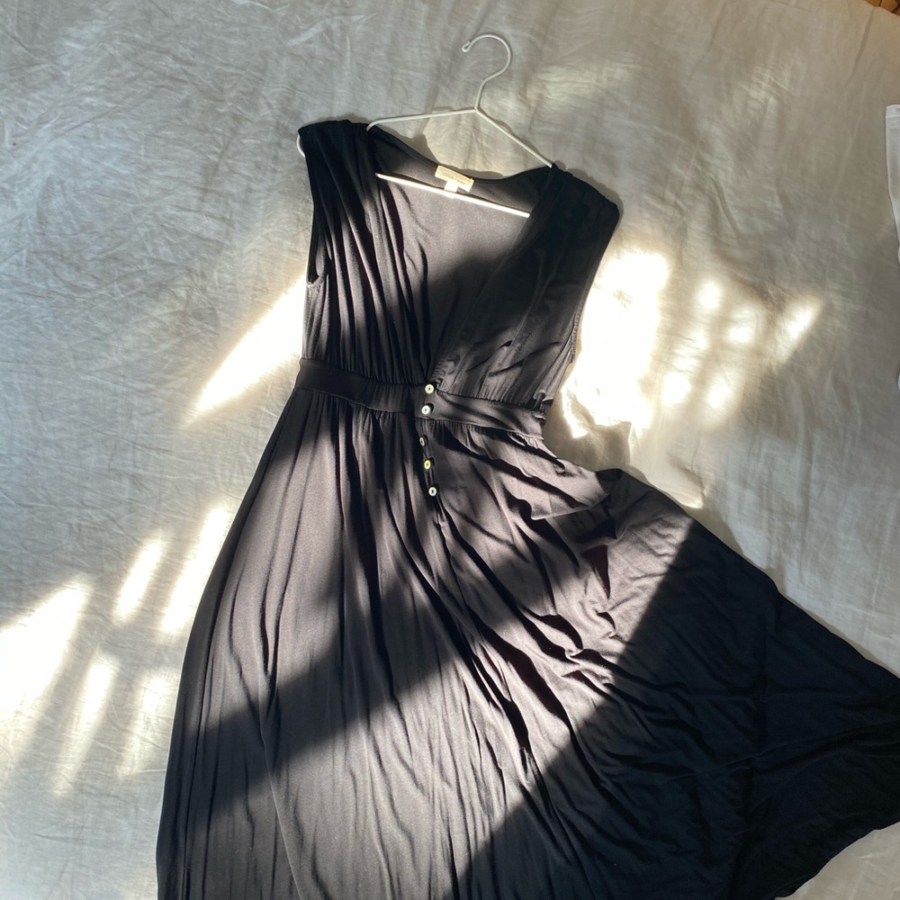 SOLD Silence + Noise Rayon Midi Dress